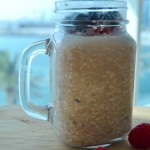 my vegan berry and cacao overnight oats